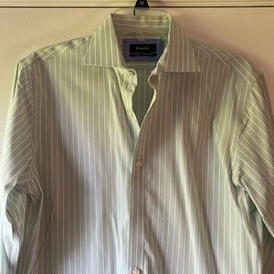 Light mint green slim fit dress shirt